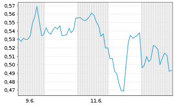 Chart Mini Future Long NVIDIA - 1 Monat