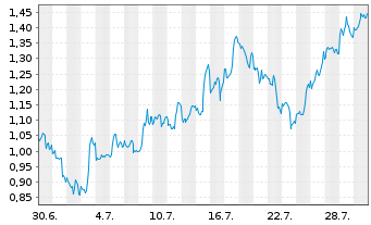 Chart Mini Future Long Microsoft - 1 Monat