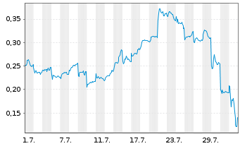 Chart Mini Future Long BYD - 1 mois