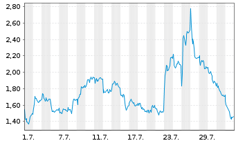 Chart Mini Future Long Volkswagen - 1 Month