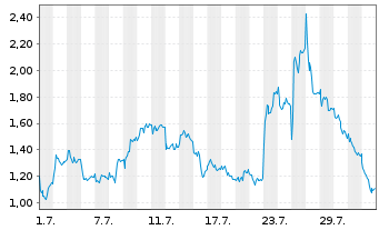 Chart Mini Future Long Volkswagen - 1 Month