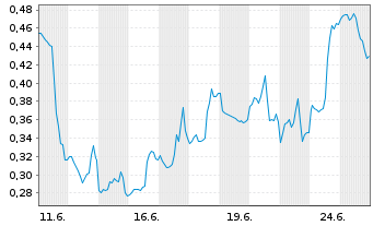 Chart Mini Future Long Intel - 1 Monat