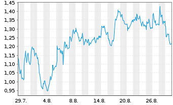 Chart Mini Future Long Porsche - 1 Month