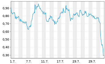 Chart Mini Future Long Bechtle - 1 mois
