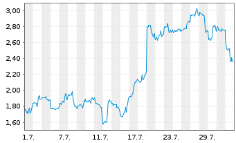 Chart Mini Future Long Block - 1 mois