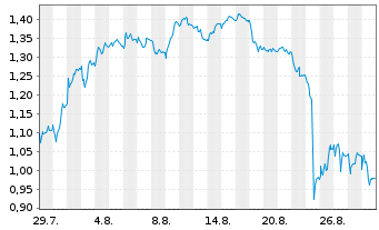 Chart Mini Future Short Puma - 1 Month