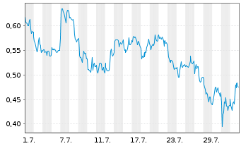 Chart Mini Future Short Shell - 1 Month