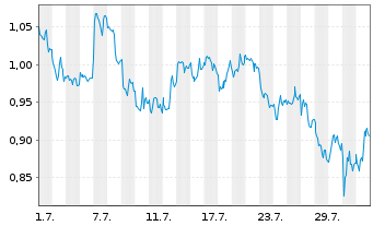 Chart Mini Future Short Shell - 1 Month