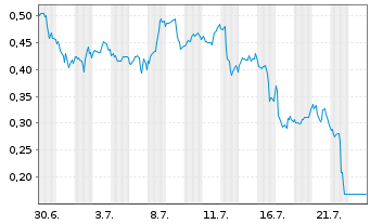 Chart Mini Future Long Micron - 1 Monat