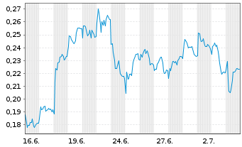 Chart Mini Future Short TeamViewer - 1 Monat