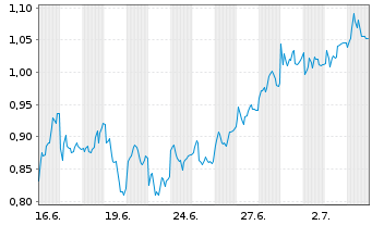 Chart Mini Future Long S&T - 1 Monat