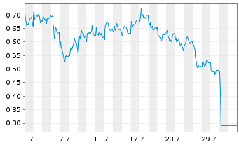 Chart Mini Future Long Borussia Dortmund - 1 mois