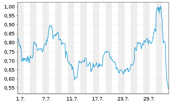 Chart Mini Future Long Snowflake - 1 Month