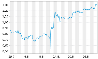 Chart Mini Future Long PVA TePla - 1 Month