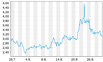 Chart Mini Future Long PDD Holdings - 1 Month