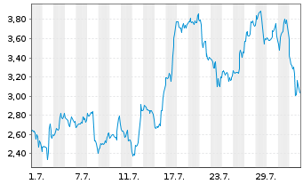 Chart Mini Future Long Shopify - 1 Month