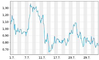Chart Mini Future Long secunet - 1 Month