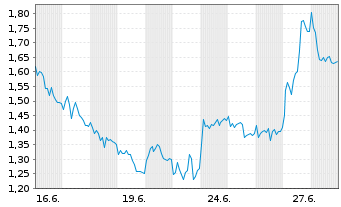 Chart Mini Future Long BMW - 1 Month