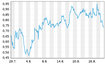 Chart Mini Future Long Porsche - 1 Month