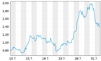 Chart Mini Future Long Super Micro Computer - 1 Month