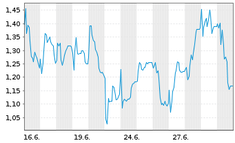 Chart Mini Future Long Friedrich Vorwerk Group - 1 Monat