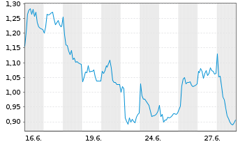 Chart Mini Future Long Brenntag - 1 Month