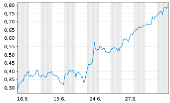 Chart Mini Future Long Carnival - 1 Monat