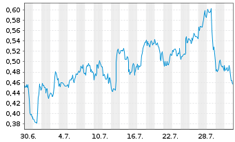 Chart Mini Future Long Airbnb - 1 Monat