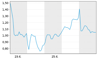 Chart Mini Future Long RENK Group - 1 Monat