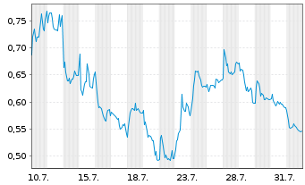 Chart Mini Future Long Hexatronic Group - 1 mois