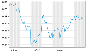 Chart Mini Future Long ING - 1 Monat