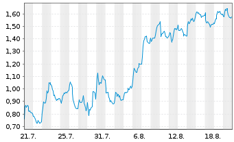 Chart Mini Future Long Kion Group - 1 Month