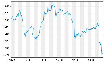 Chart Mini Future Long Dell Technologies - 1 Monat