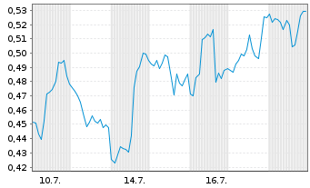 Chart Mini Future Long Carnival - 1 Monat