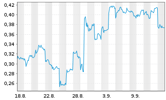 Chart Mini Future Short BYD - 1 Monat