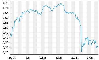 Chart Mini Future Short Puma - 1 Month