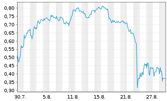 Chart Mini Future Short Puma - 1 Month