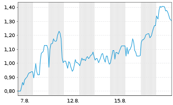 Chart Mini Future Short Steyr Motors - 1 Monat