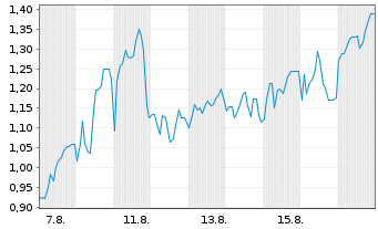 Chart Mini Future Short Steyr Motors - 1 Monat