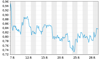Chart Mini Future Short adidas - 1 Monat