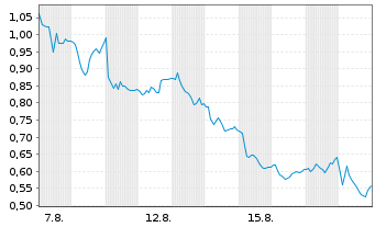 Chart Mini Future Long SUESS MicroTec - 1 Monat
