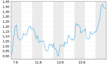 Chart Mini Future Long Wacker Chemie - 1 Monat