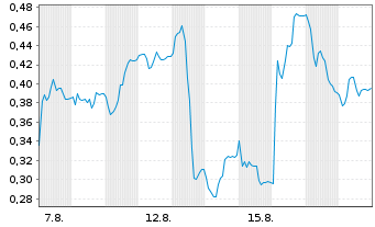 Chart Mini Future Long FinTech Group - 1 Monat
