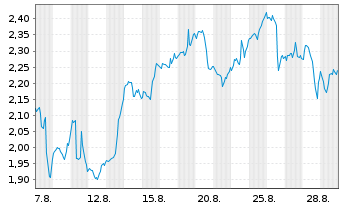 Chart Mini Future Long Adobe - 1 Monat
