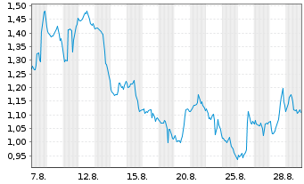 Chart Mini Future Short Adobe - 1 Monat