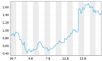 Chart Mini Future Long UnitedHealth Group - 1 Monat
