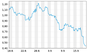 Chart Mini Future Short Delivery Hero - 1 Month