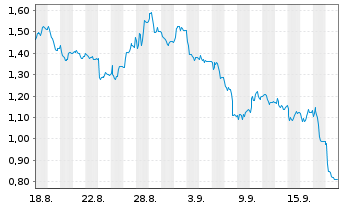 Chart Mini Future Short Delivery Hero - 1 Month