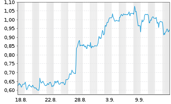 Chart Mini Future Short Redcare Pharmacy - 1 Month