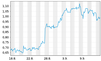 Chart Mini Future Short Redcare Pharmacy - 1 Month